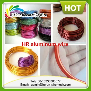 HR colored jewelry wire for aluminum 16Feet silver color