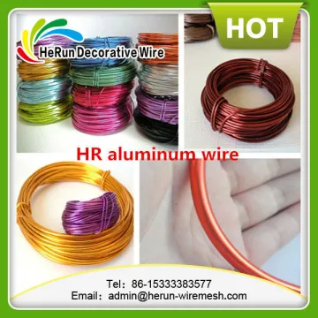 HR colored jewelry wire for aluminum 16Feet silver color