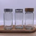 120ml Glass Spice Jars Seasoning Storage Bottles