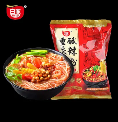 Chinese Food Sichuan Hot and Sour Powder Spicy Starch Noodles