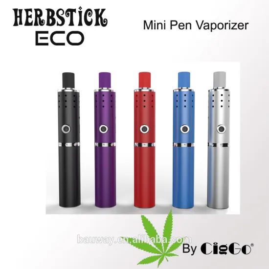 2017 Best selling box mod 18650 dry herb vaporizer Herbstick ECO vape mod