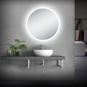 vanité de salle de bain miroir LED design moderne