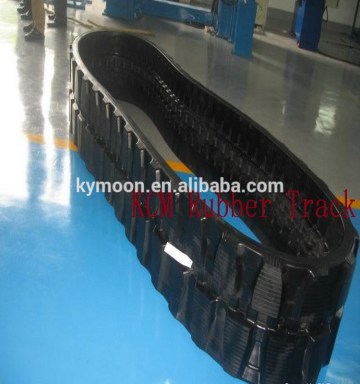 Engineering rubber track, Construction rubber crawler