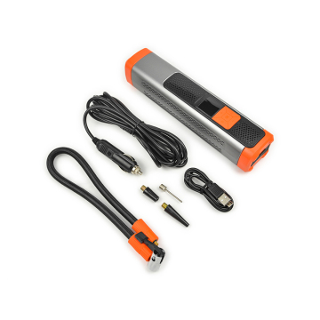 Portable Electric Air Pump Power Bank - 150PSI Car Tyre Inflator & Bike Pump for Motorcycle Tires and Balls