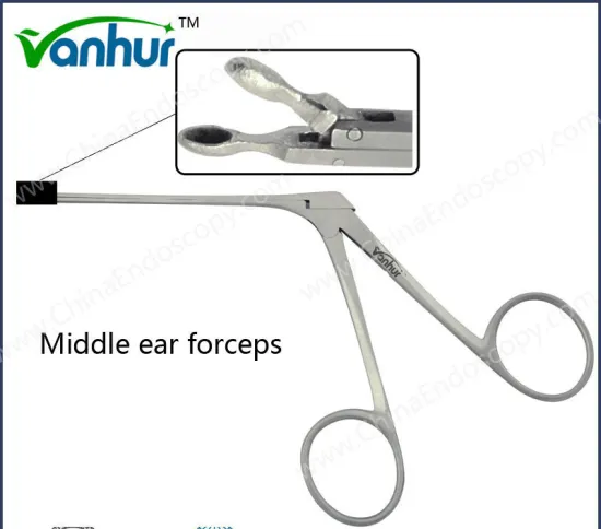 E. N. T Otoscopy Forceps Middle Ear Forceps