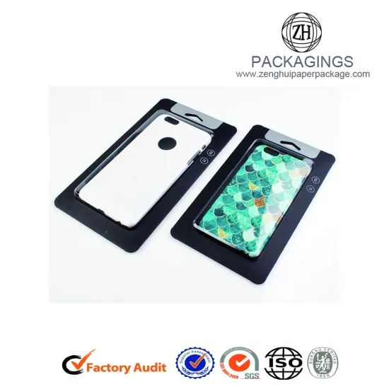 Promotional kraft paper cell phone case box packaging