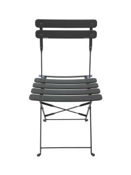 Outdoor Metal Folding Stretched Slat Chair(4Seat & 2Back)