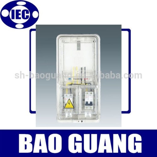 single phase outdoor abs plastic electric meter box