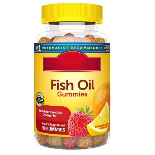 OEM/ODM DHA Omega3 Brain Booster Fish Oil Gummies