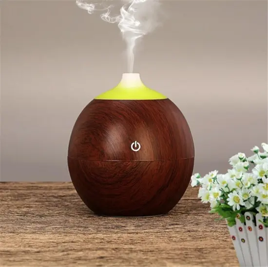 Home 7 Colors Night Light Ultrasonic Humidifier 130ml