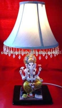 Resinic Lamp Statue(Hindu Gods)