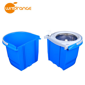 Witorange Mop Head Material and Stainless Steel Pole Material 360 magic rotate mop bucket 2 heads as seen as TV