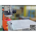 Case deburring aluminum sheet air tool