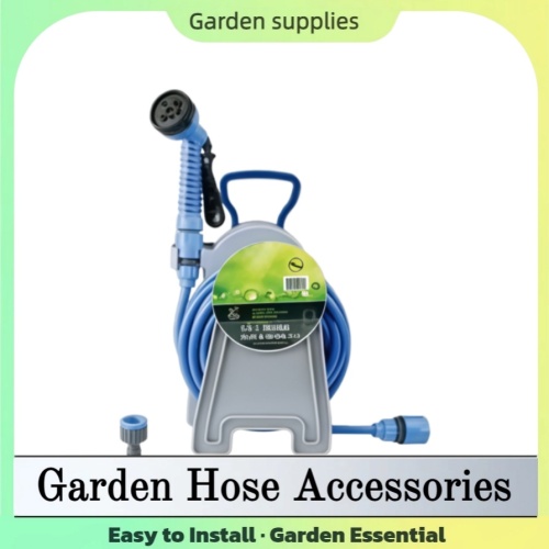 Compact Multi-Function Garden Hose Reel Kit