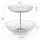 Detachable strainer stainless sink basket fruit 2 tier