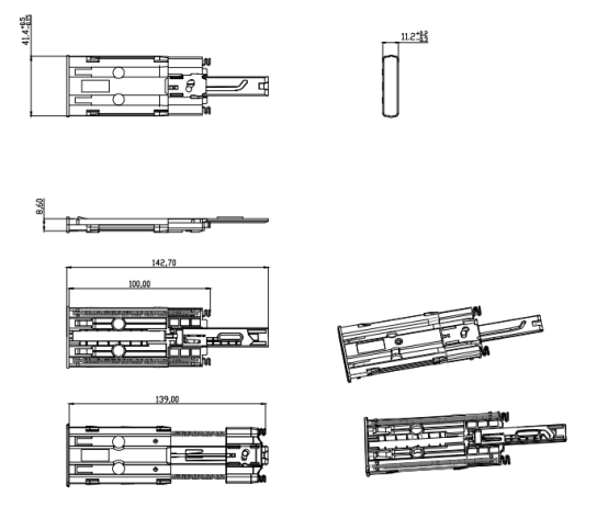 soft close drawer mechanism