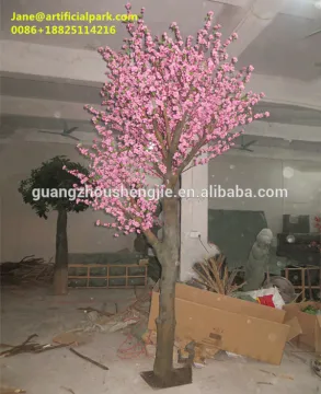 China high quality artificial fake outdoor silk cherry blossom tree/make fake silk indoor and outdoor cherry blossom tree