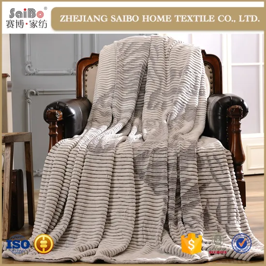 Super warm Drop needle flannel luxury mink blanket