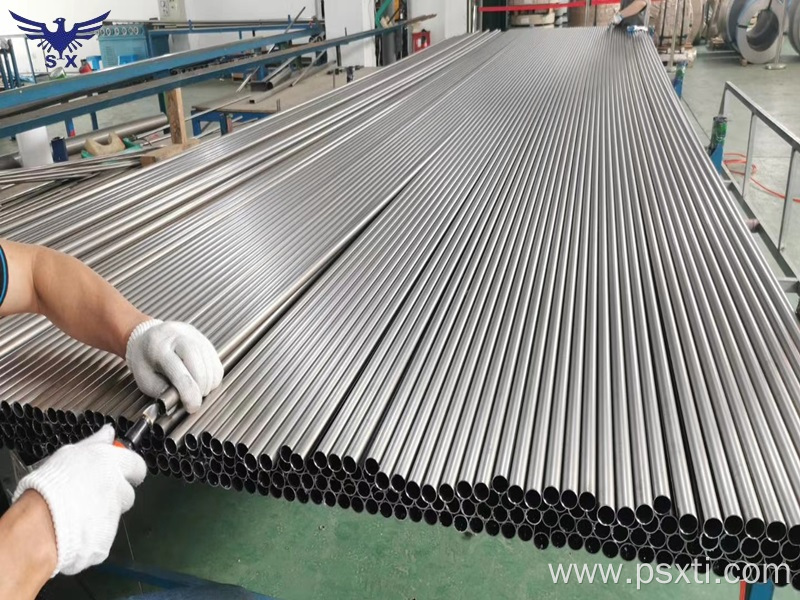 Titanium Seamless Heat Exchanger Tube