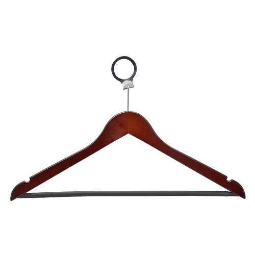 Luxury Classical Style Custom Walnut Wooden Hanger