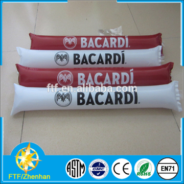 PE Plastic Type and Cheering Stick Type inflatable cheering sticks