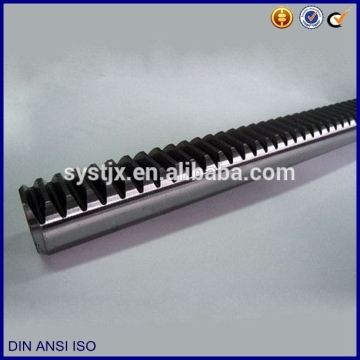 Carving machine cutomized length steel round gear rack
