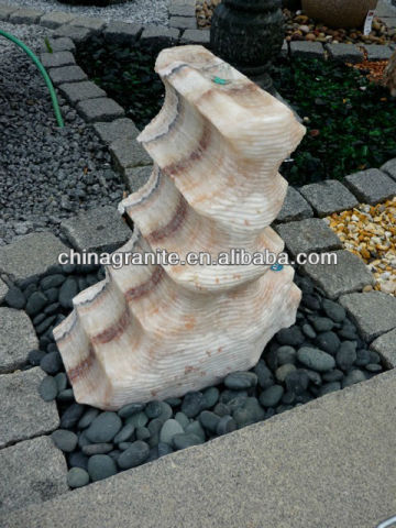 stone onyx fountain