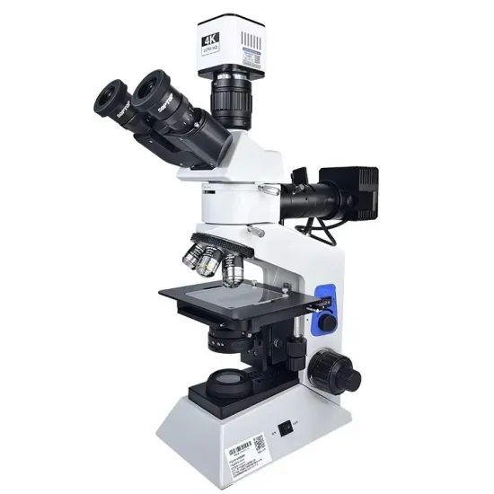 High-Tech Inspection System: Transflective Circuit Board Coating Detection and Metal Part Analysis for Mobile Phones using Upright Metallurgical Microscope Hardware