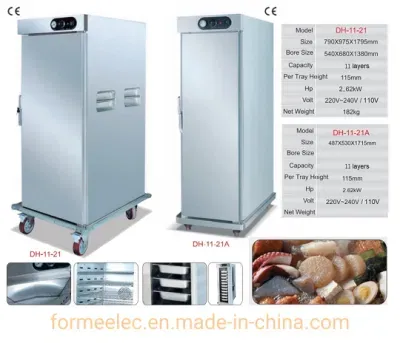 Mobile Food Warmer Cabinet Gas Seafood Steamer Gas Steam Cabinet