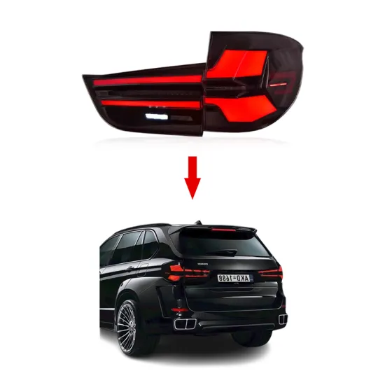 2014-2018 BMW X5 F15 LED Taillight Upgrade: LCI Dynamic Taillight Plug and Play Assembly 2023 New