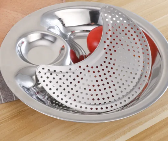 Thicken Stainless Steel Dumpling Plates