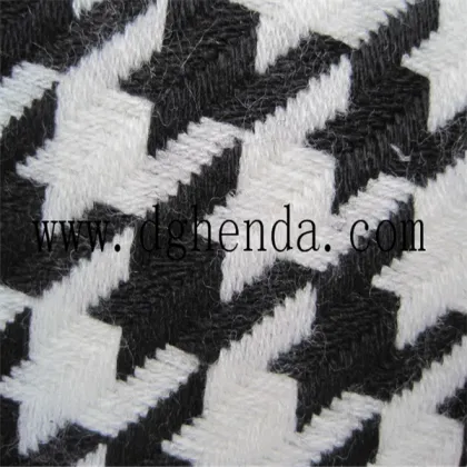 black and white Swallow gird fashion fabric for garment