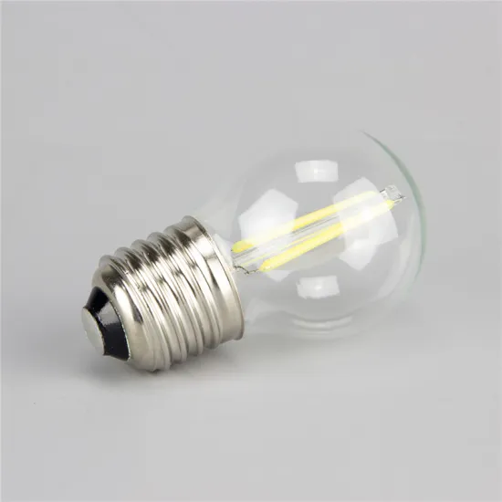 UL edison antique LED filament bulb g45 led filament bulb e27 4w 2w g45 g40 color filament bulbs