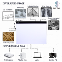 Suron LED Light Box Board Tracing