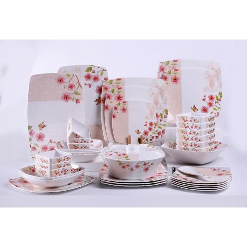 38 pcs dinnerware set for 6 person