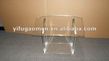 clear acrylic tabletop display rack