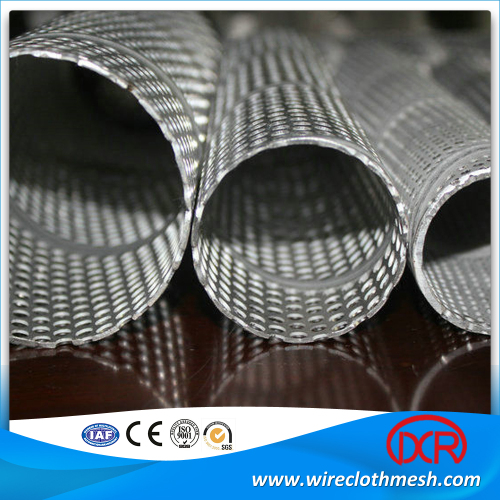 304 Stainless Steel Perforated tabung layar Filter