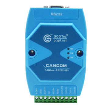 RS232/485 to CAN bus gateway module converter