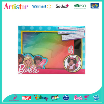 BARBIE wings and crown attractive art set