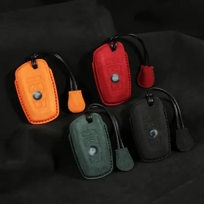 Leather Car Key Case Cover Accessories Key Cover