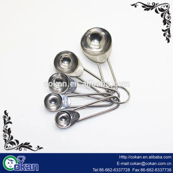 Stainless steel measuring spoon,coffee spoon,coffee scoop CK--S042