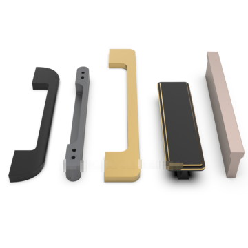 도어 용 양극화 된 분말 코팅 알루미늄 프로파일 핸들