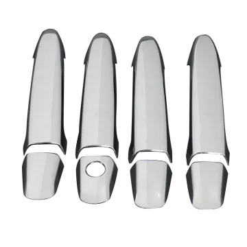 Chrome Door Handle Covers for Toyota Tacoma 2005-2011, 2012, 2014, 2015 - 4x4 Accessories