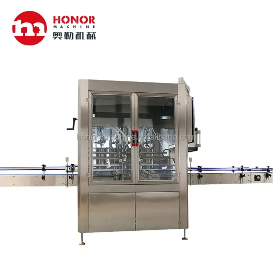 Automatic Rotary Bottle Filling Machine for Wine, Whisky, and Beer