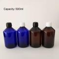 500ml 1000ml jigarrang tematik suyuq shisha