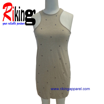 Fashion Ladies Garment Vest Dress (RKD1397)