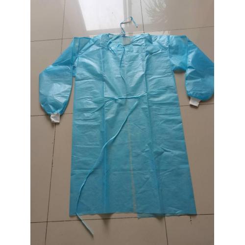 Disposable isolation gown AAMI Level 3