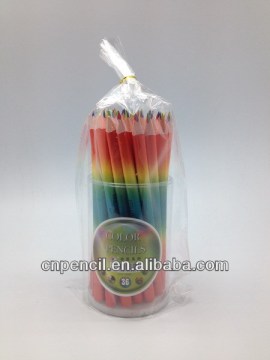 Jumbo pencil mix colored pencil wood colored pencil