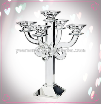 wholesale crystal candelabra centerpieces with top quality for event
