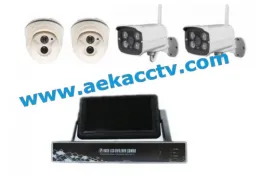 Wireless 4 in 1 kit with 7'' monitor